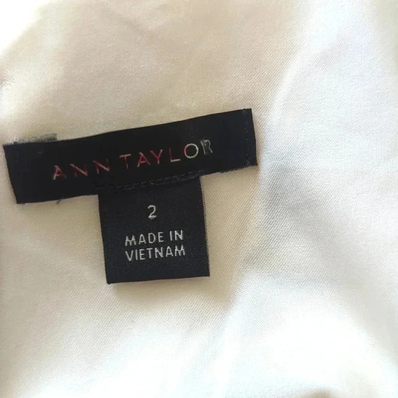 Ann Taylor Tropical Bird of Paradise Floral sleeveless Dress - Picture 6 of 7